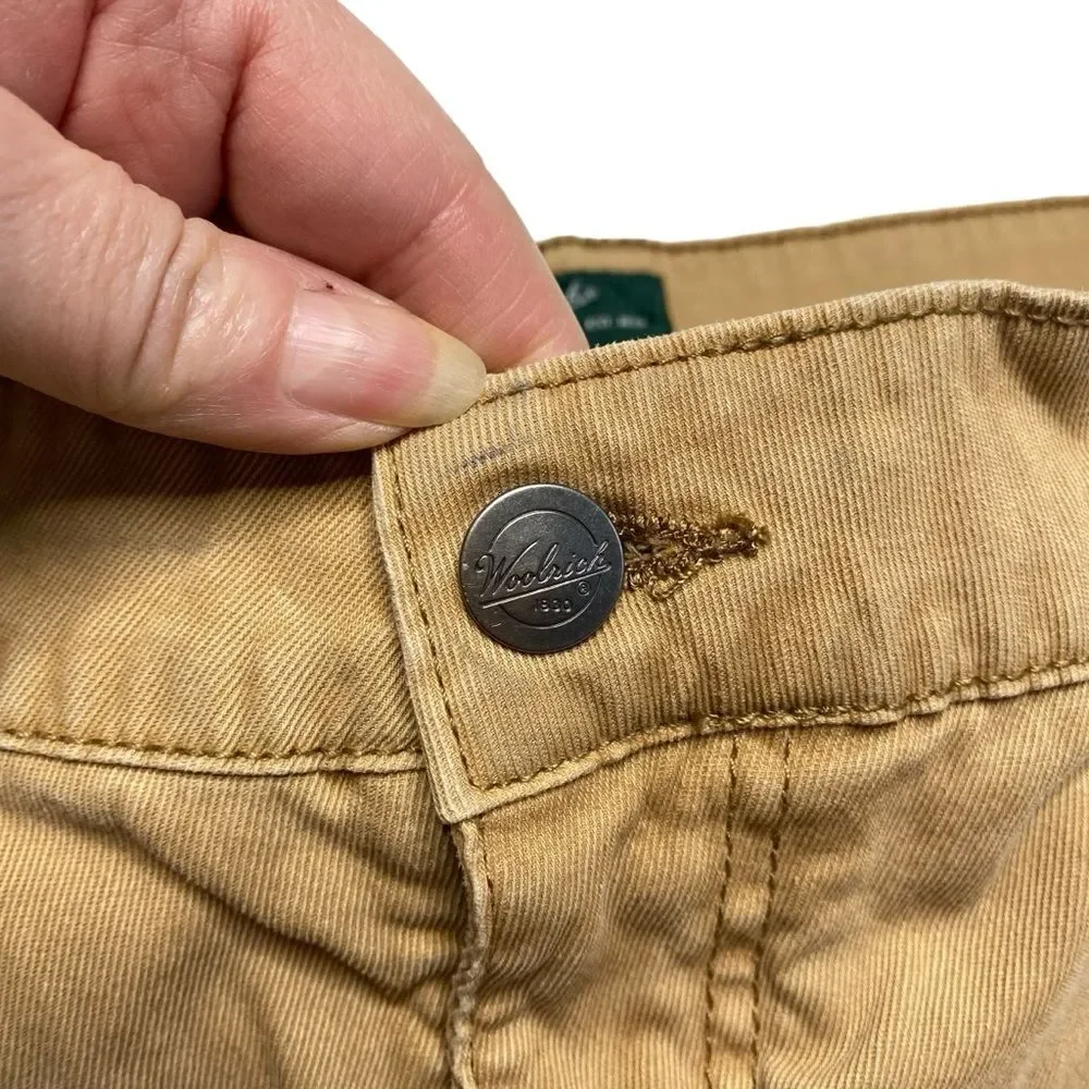 Woolrich Stretch Fit Utility Pants Tan Sz 38/32